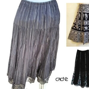 Caché boho breezy skirt.S‎